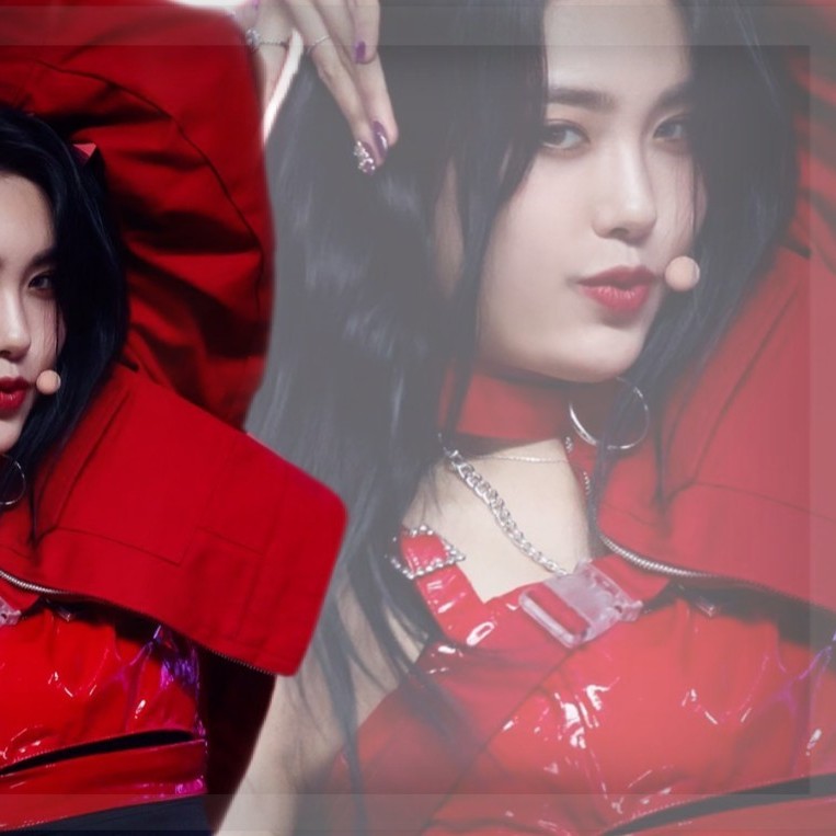 Shining profile picture of Aisha (EVERGLOW) on today's Choeaedol