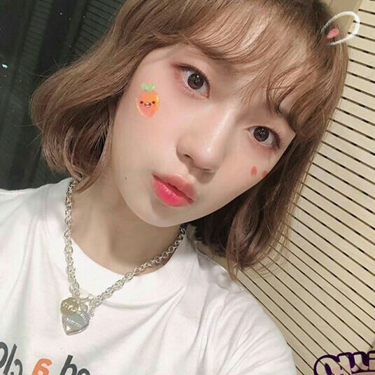 Signature photo of Sohee (Rocket Punch) capturing their charm