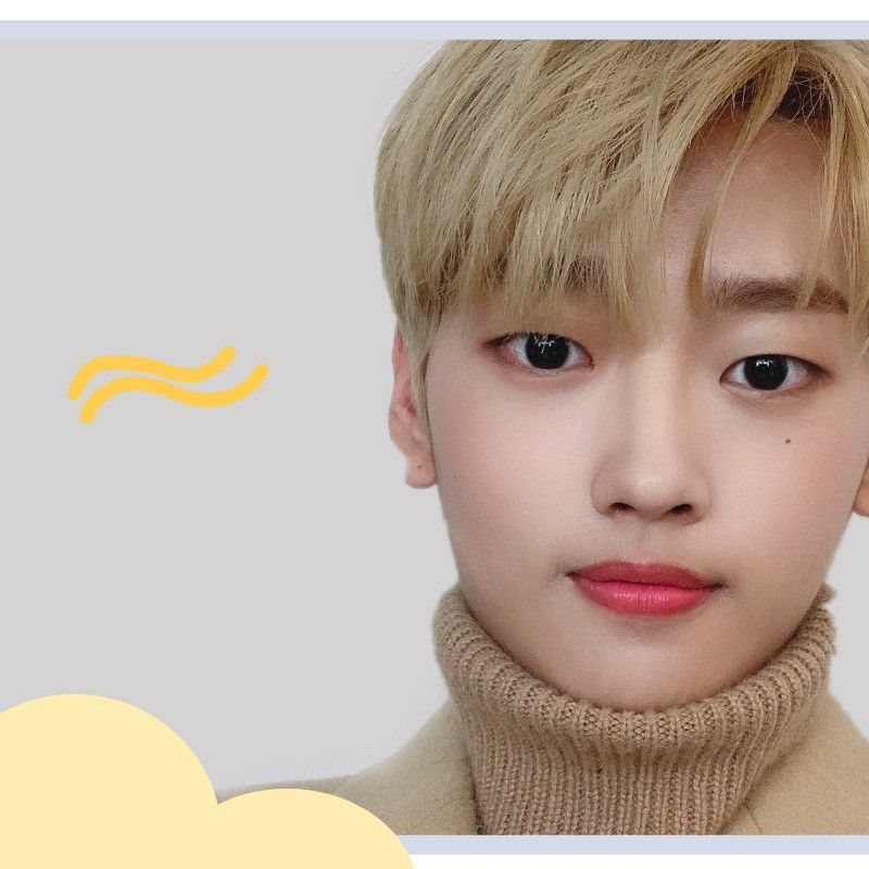 Signature photo of Kang SeokHwa (WEi) capturing their charm